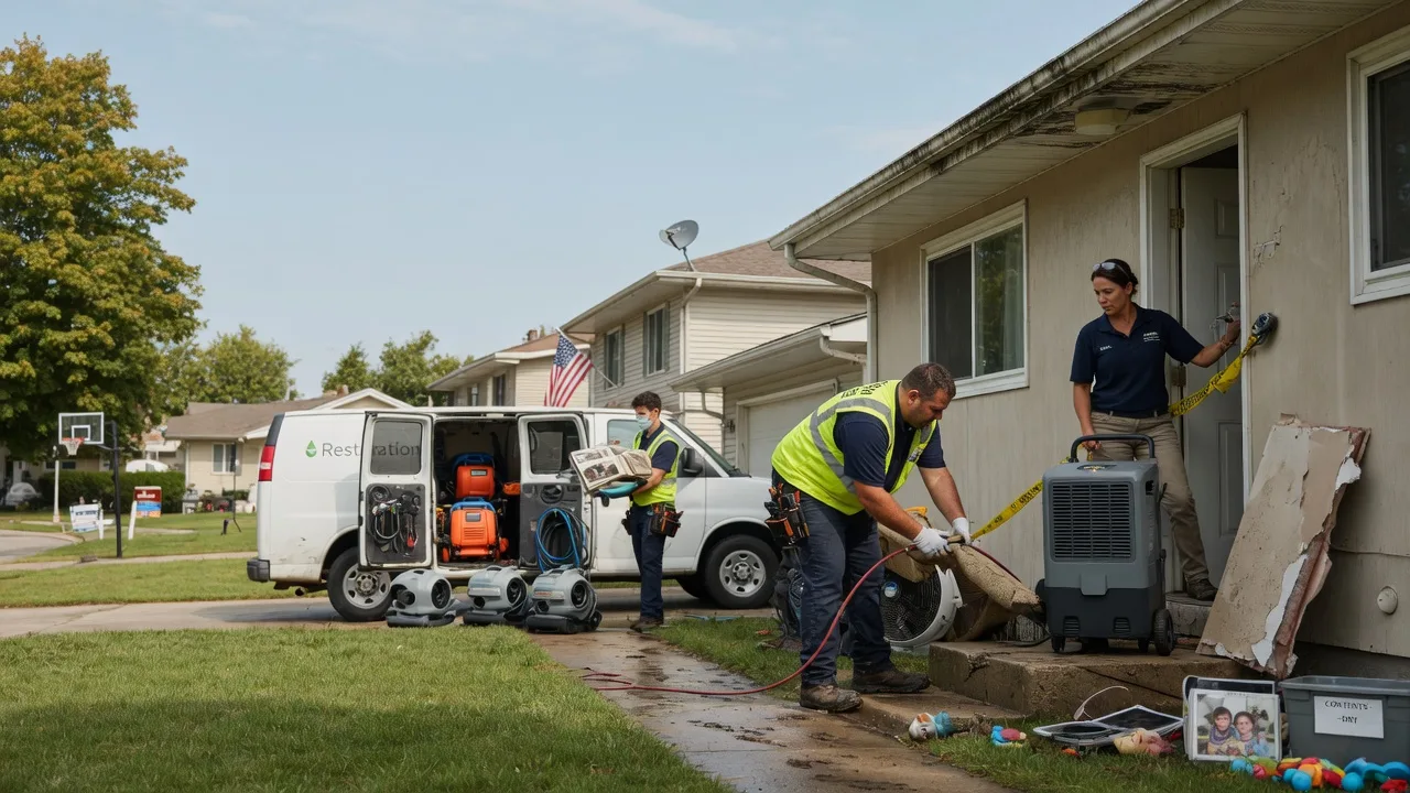 Water Damage Restoration in Harmony, RI near me